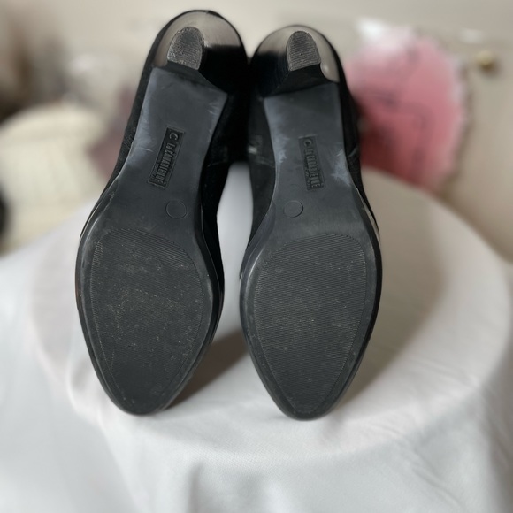 Black suede tall boots from La Canadienne Sz6 - Picture 15 of 16